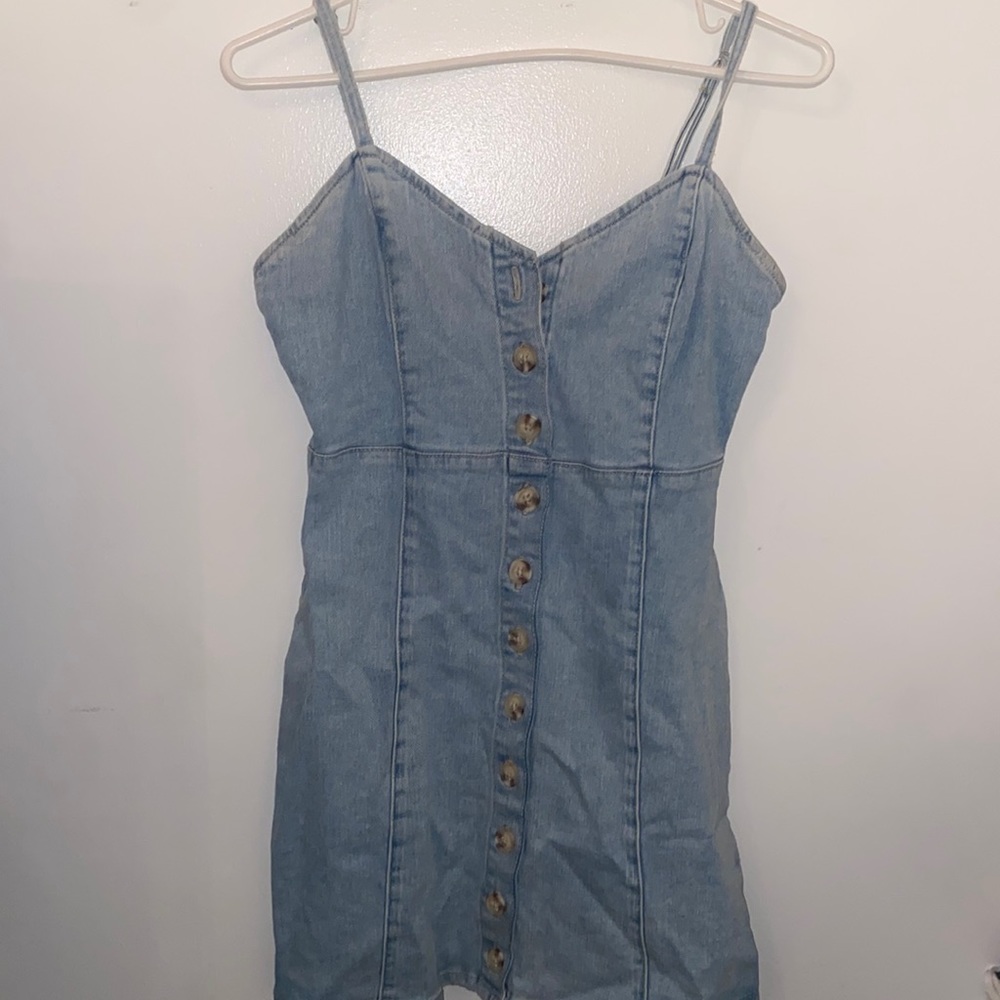 denim dress